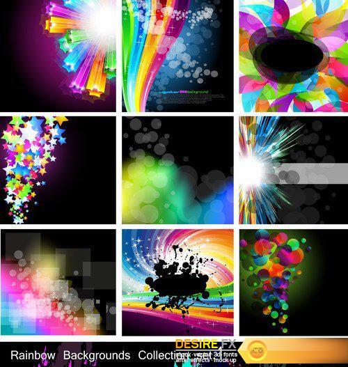 Abstract background templates - 10 EPS