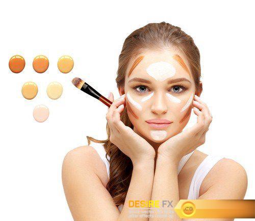 Makeup contouring - 5 UHQ JPEG