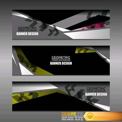 Banners Template Design for web - 48 EPS