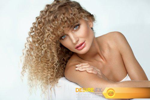 Beautiful Woman Model With Long Blonde - 24 UHQ JPEG