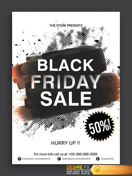 Black Friday Sale Poster - 27 EPS