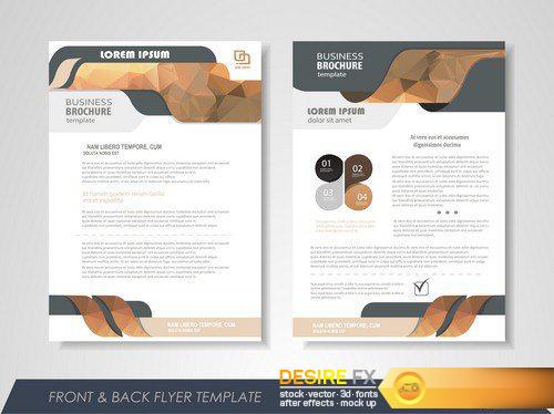 Business brochures 1 - 6 EPS