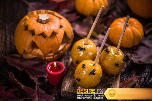 Apple candy Halloween sweet treat - 14 UHQ JPEG