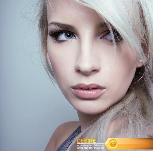 Beautiful young woman with flawless skin - 15 UHQ JPEG
