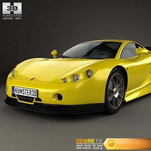 Ascari A10 2006 3D Model (8)