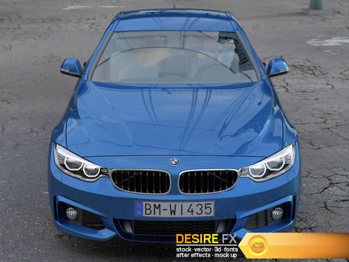 BMW 4 Series Coupe M Sport 2014 3D Model (5)