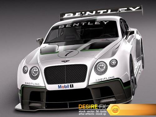 Bentley Continental GT3 2014 RaceCar (4)