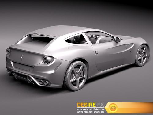 Ferrari FF 2012 3D Model (12)