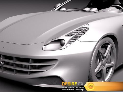 Ferrari FF 2012 3D Model (14)