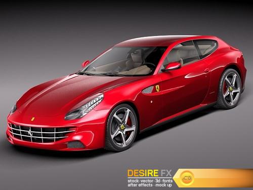 Ferrari FF 2012 3D Model (3)