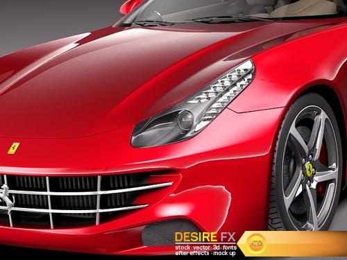 Ferrari FF 2012 3D Model (5)