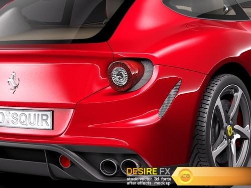 Ferrari FF 2012 3D Model (6)