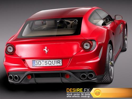 Ferrari FF 2012 3D Model (8)