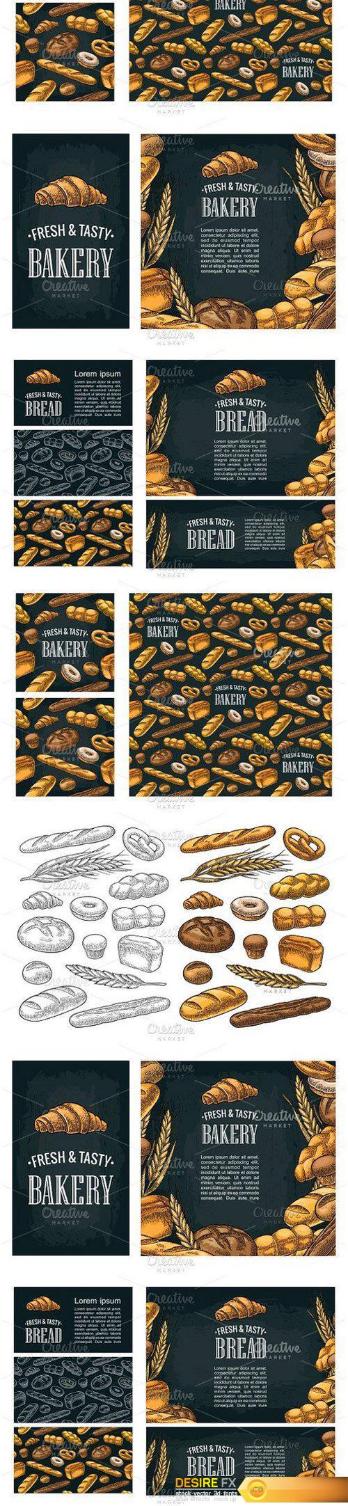 CM - Bundle of sets of bakery, bread 1270185