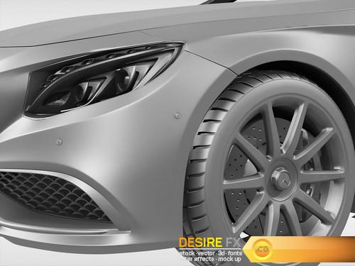 Mercedes Benz S63 AMG Coupe 2015 3D Model (11)