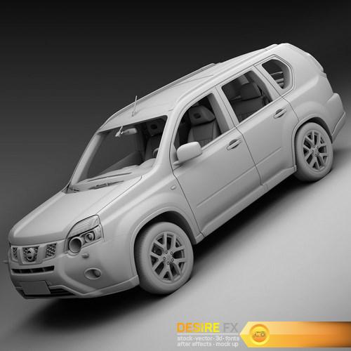Nissan X-Trail 3D Model (8)