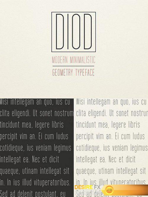 CM - DIOD Typeface