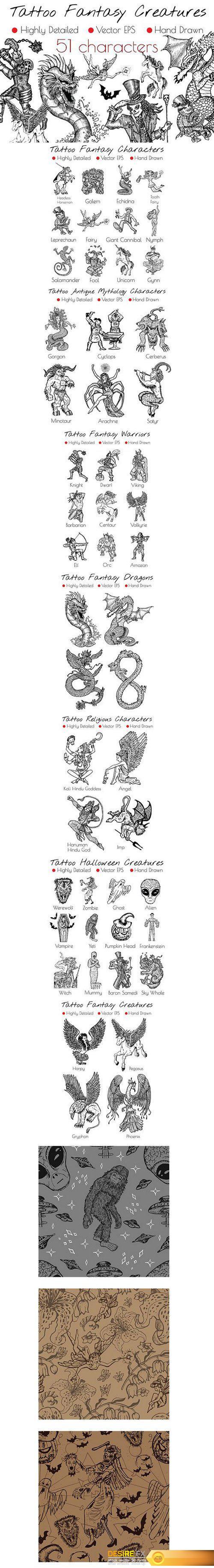 CM - Tattoo Fantasy Characters 1412858
