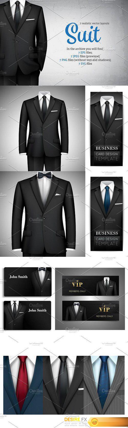 CM - Realistic Male Suit Set 1354521