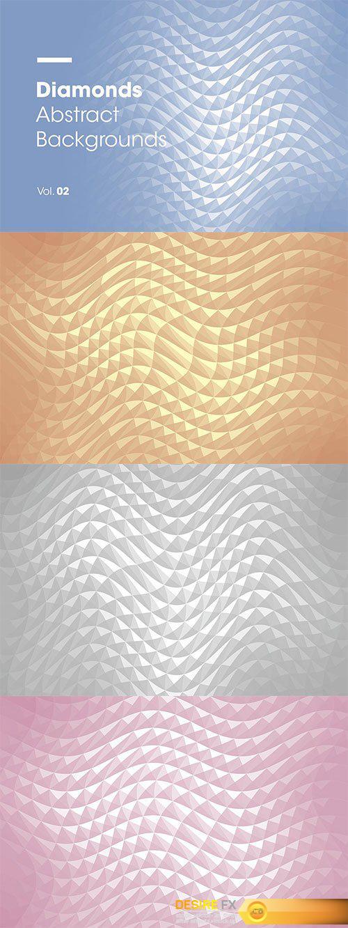 Diamonds | Abstract Backgrounds | Vol. 02