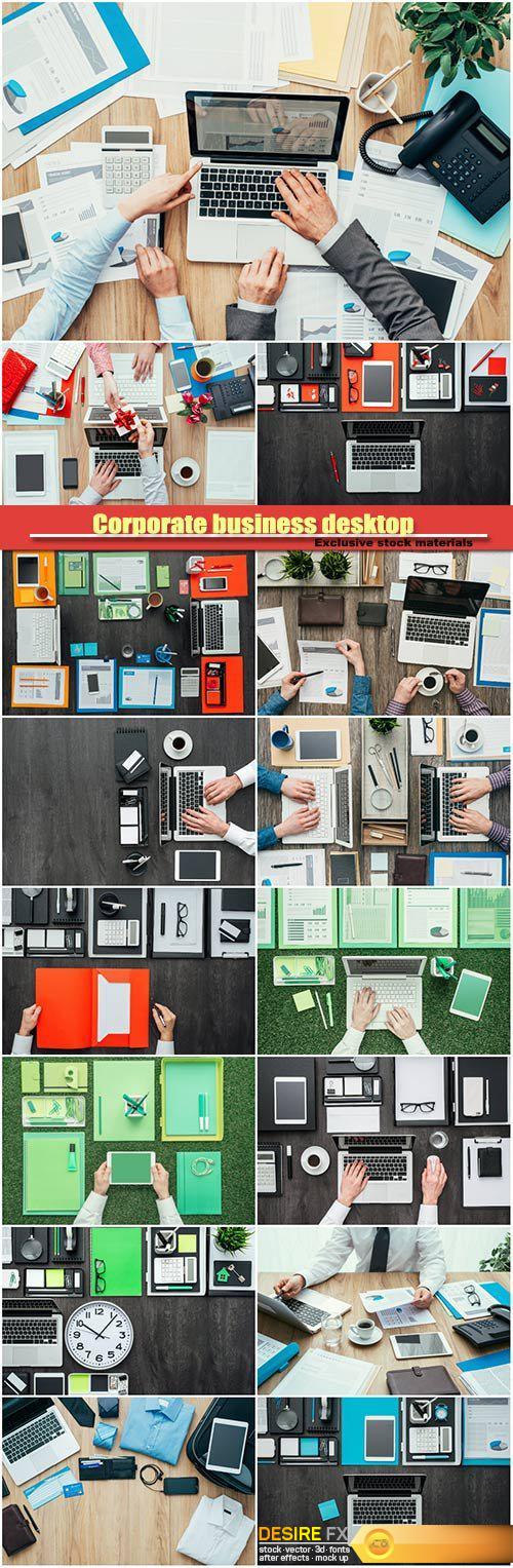 Corporate business desktop