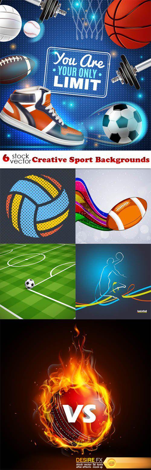 Vectors - Creative Sport Backgrounds