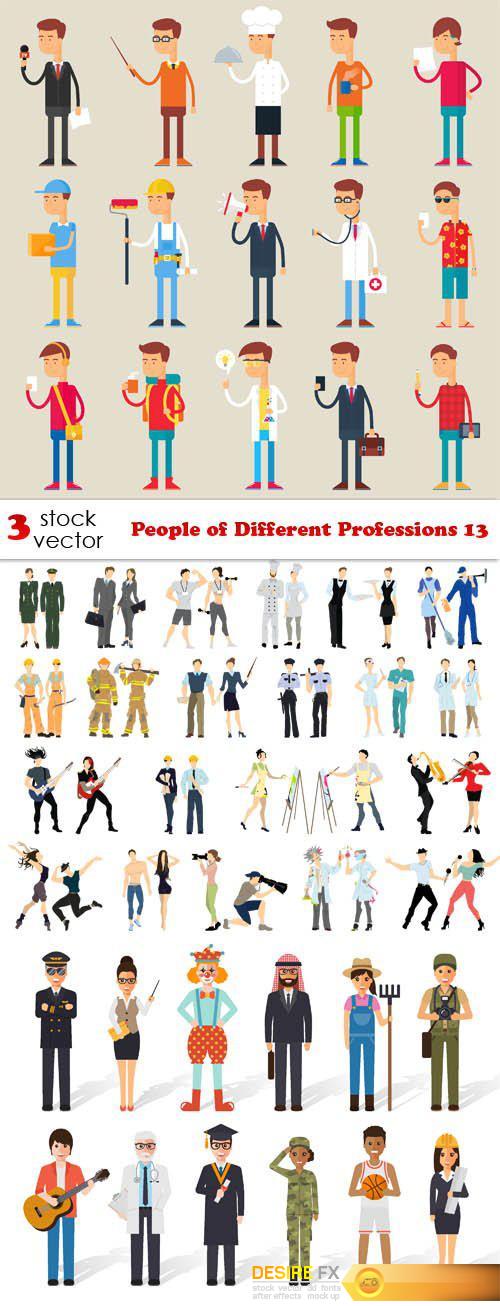Vectors - People of Different Professions 13