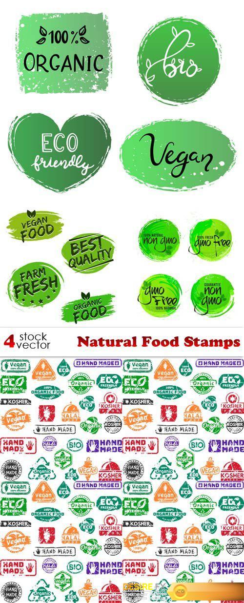 Vectors - Natural Food Stamps