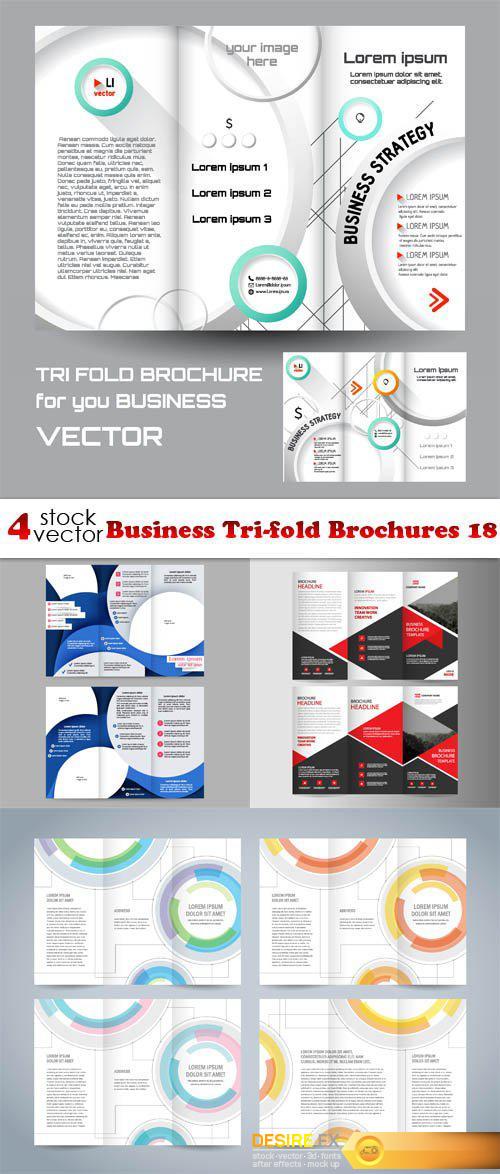 Vectors - Business Tri-fold Brochures 18