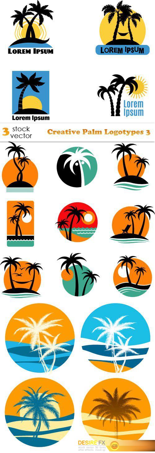 Vectors - Creative Palm Logotypes 3