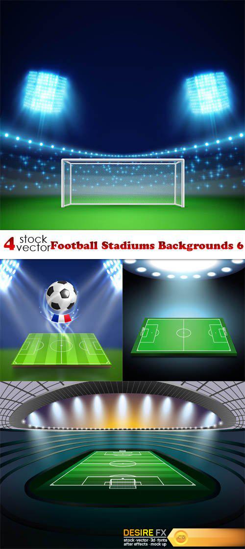Vectors - Football Stadiums Backgrounds 6