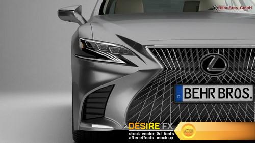 Lexus LS 500 2018 3D Model (11)