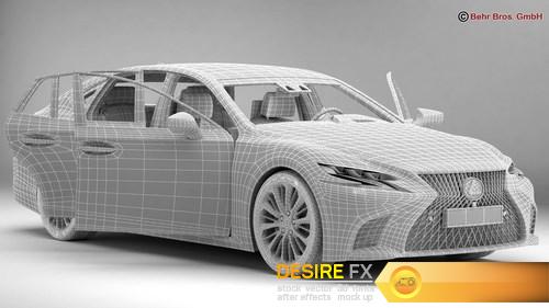 Lexus LS 500 2018 3D Model (20)