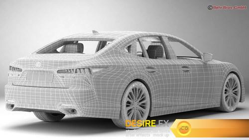 Lexus LS 500 2018 3D Model (21)