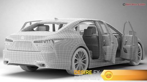 Lexus LS 500 2018 3D Model (22)