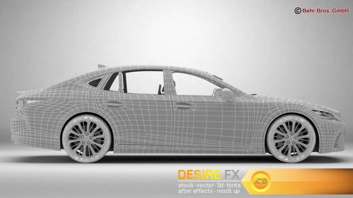 Lexus LS 500 2018 3D Model (23)