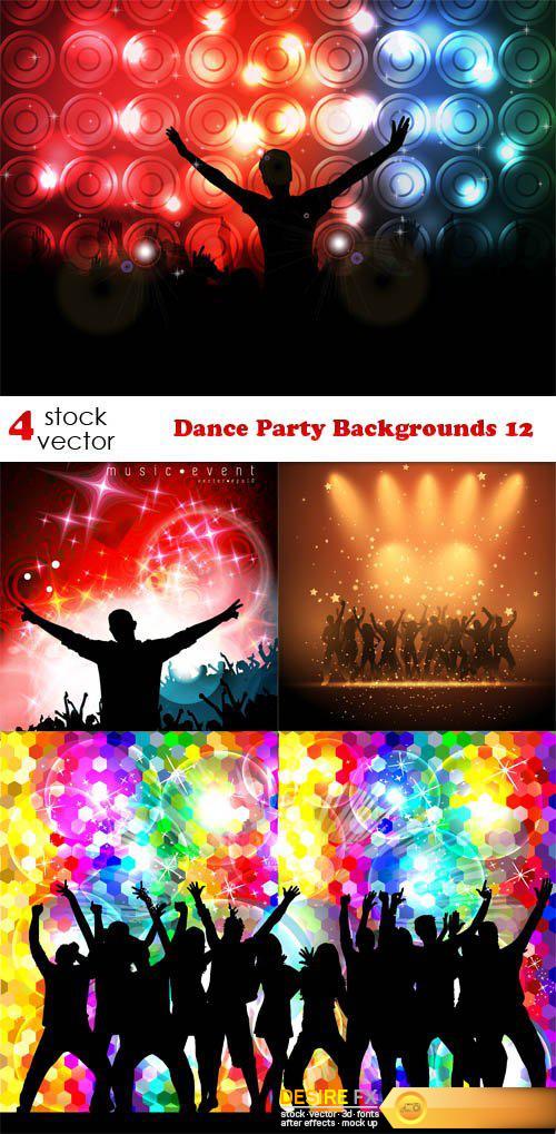 Vectors - Dance Party Backgrounds 12