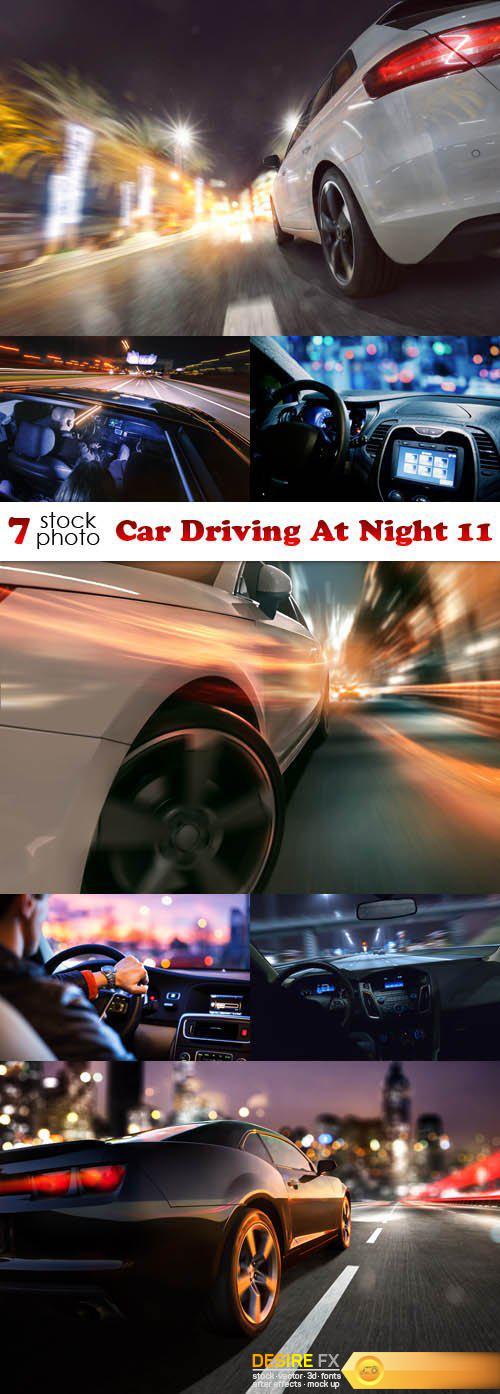 Photos - Car Driving At Night 11