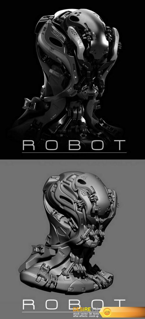 Robot 3D Model (2)
