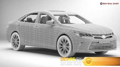 Toyota Camry 2015 3D Model (18)