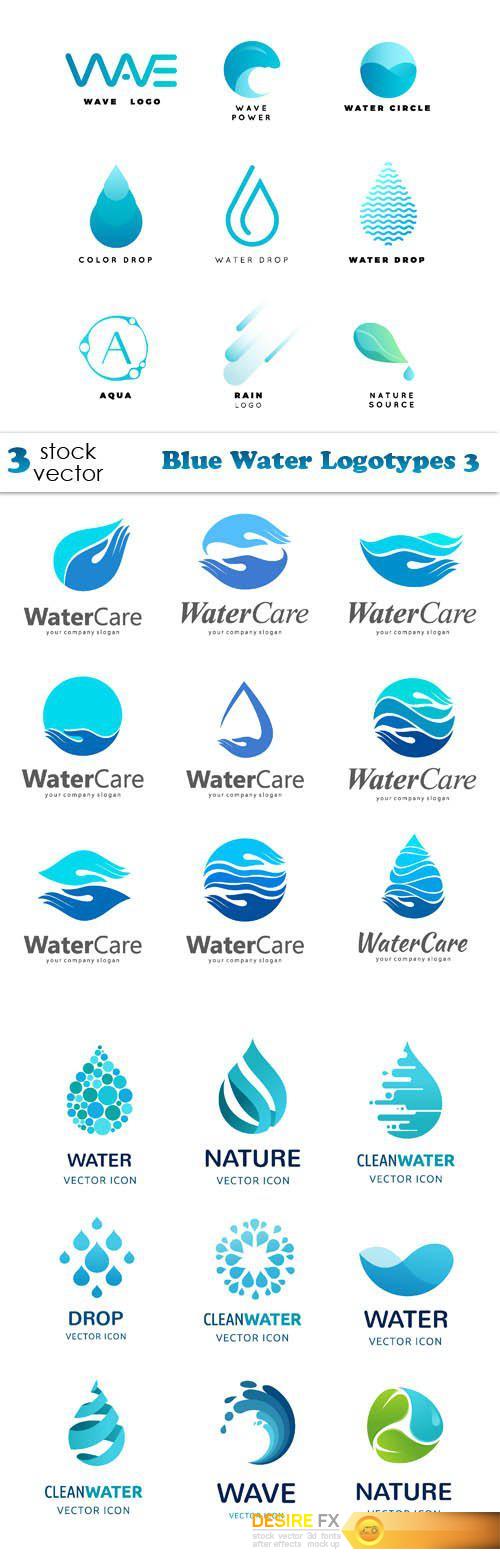Vectors - Blue Water Logotypes 3