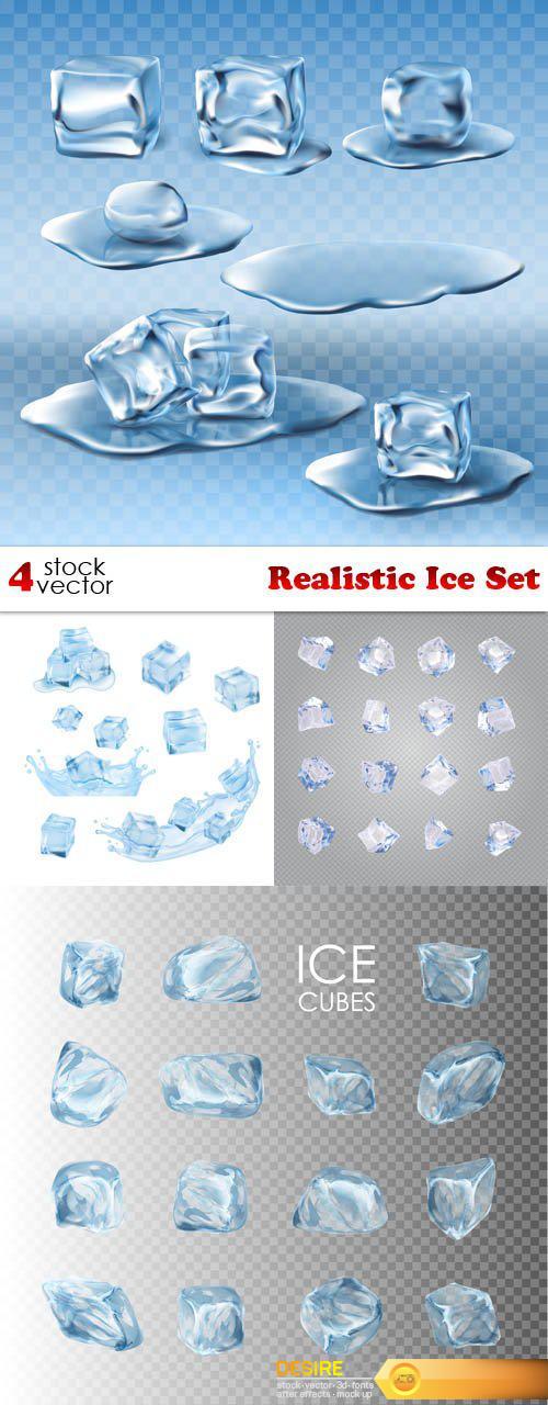 Vectors - Realistic Ice Set