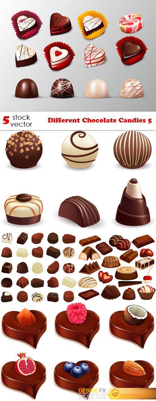 Vectors - Different Chocolate Candies 5