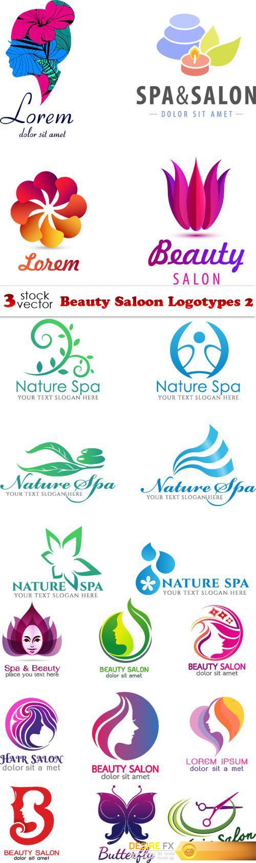 Vectors - Beauty Saloon Logotypes 2