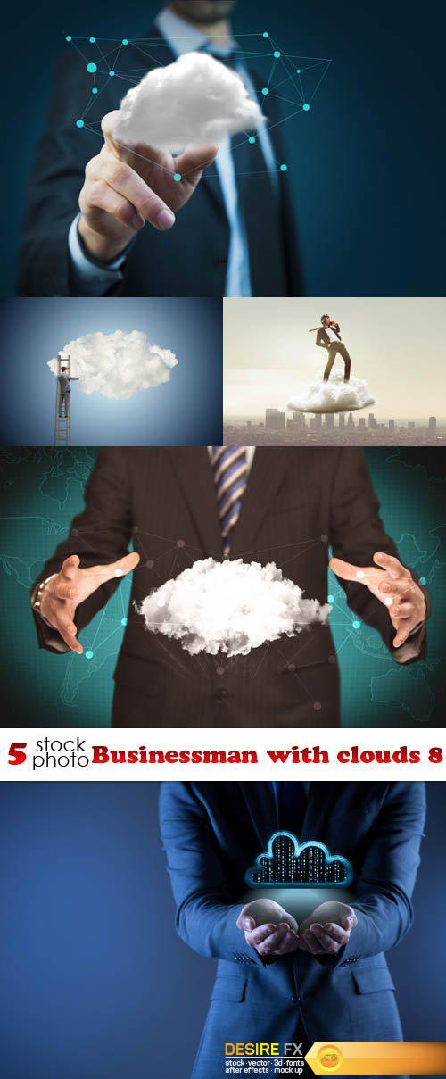 Photos - Businessman with clouds 8
