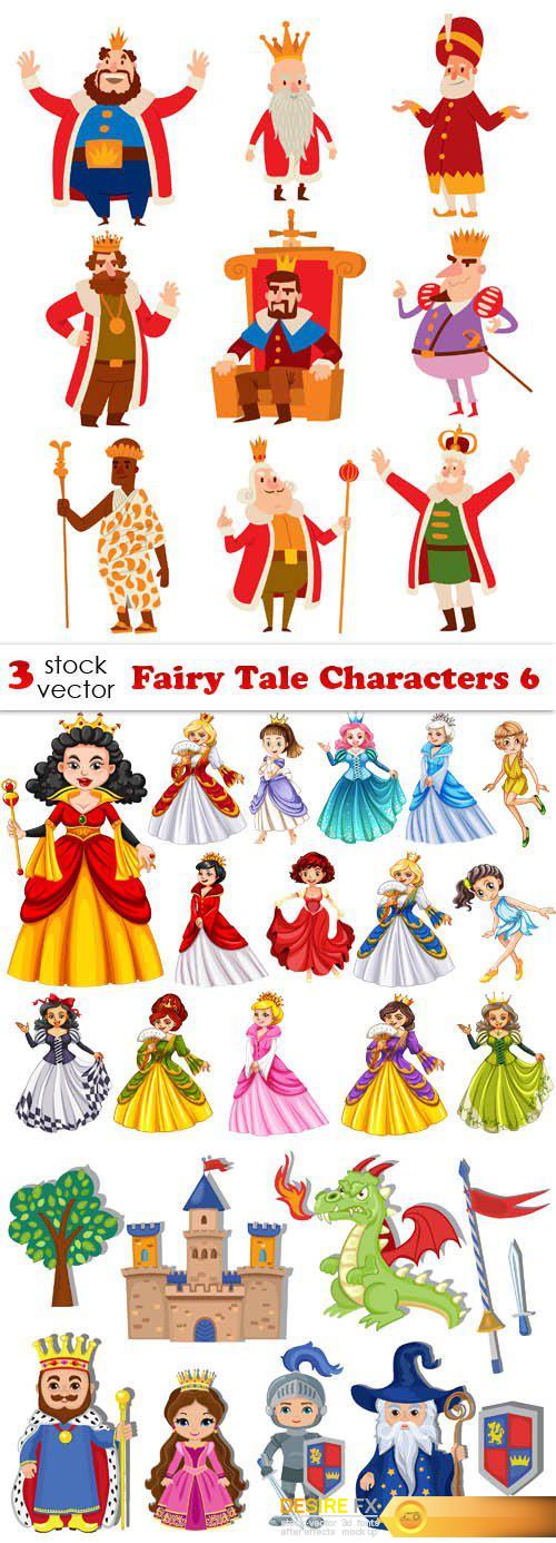 Vectors - Fairy Tale Characters 6