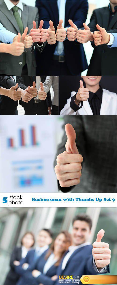 Photos - Businessman with Thumbs Up Set 9
