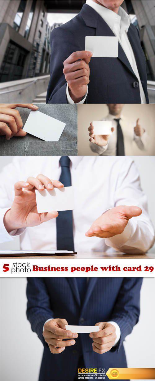 Photos - Business people with card 29