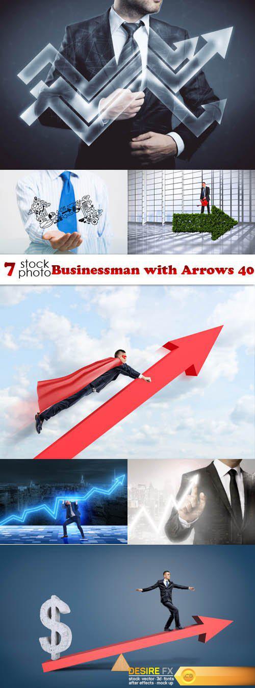 Photos - Businessman with Arrows 40