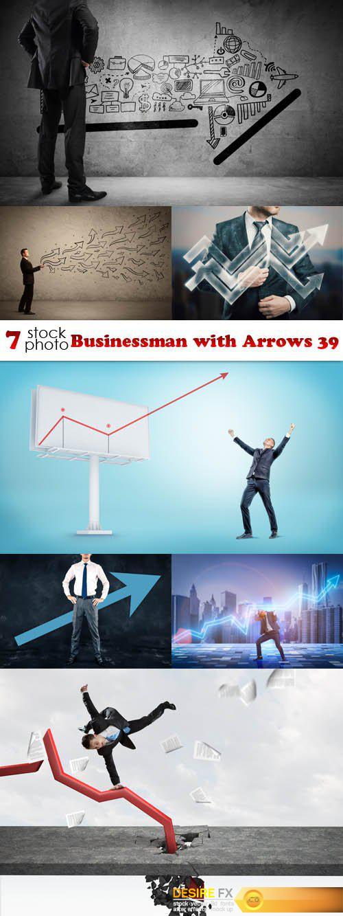 Photos - Businessman with Arrows 39